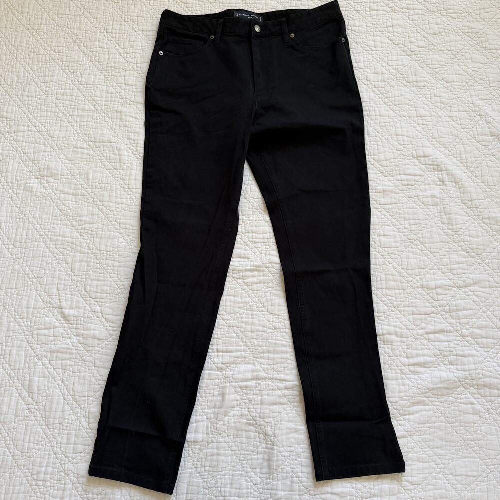 Everlane The Performance 5-Pocket Pant Uniform Slim Black 34x32